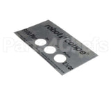 407677 Robot Coupe Front Plate R100 Plus V2