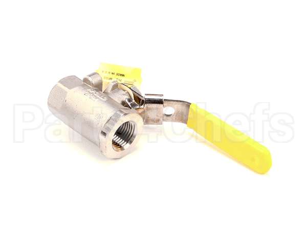 40784 Giles Valve, Ball, 1/2-In, S/S W/Nonstic Seals
