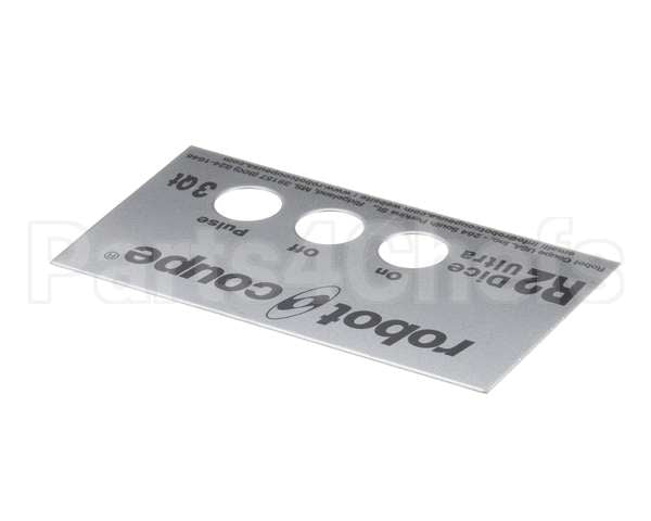 407903 Robot Coupe R2U Dice Front Plate