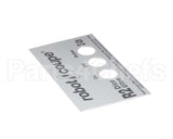 407903 Robot Coupe R2U Dice Front Plate