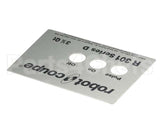 408016 Robot Coupe R301 Series D Front Plate