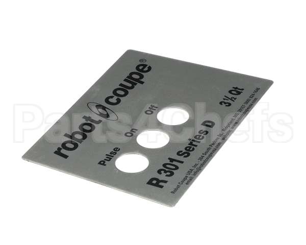 408016 Robot Coupe R301 Series D Front Plate