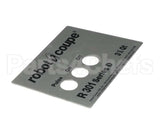 408016 Robot Coupe R301 Series D Front Plate