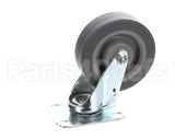 40807 Giles Caster, 5-In, Swivel, Plate Mount