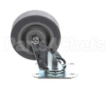 40807 Giles Caster, 5-In, Swivel, Plate Mount