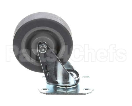 40807 Giles Caster, 5-In, Swivel, Plate Mount
