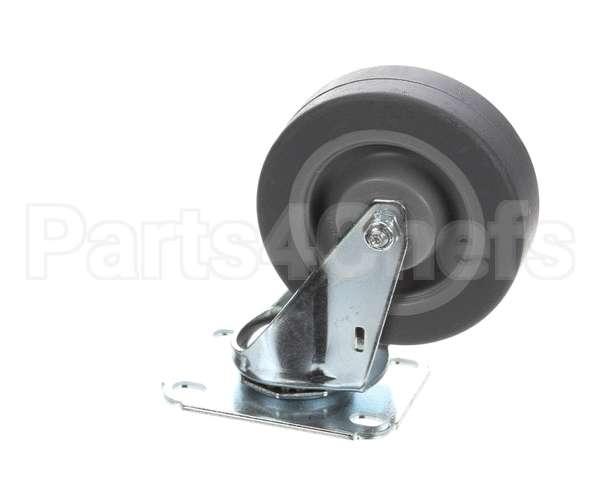 40807 Giles Caster, 5-In, Swivel, Plate Mount