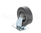 40807 Giles Caster, 5-In, Swivel, Plate Mount