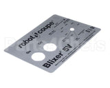 408089 Robot Coupe Front Plate Blixer 5Vv