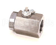 40818 Giles Valve, Ball,1-1/4, Drain, Sgl.thread End