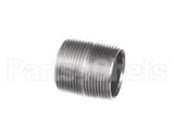 40836 Giles Nipple, 1-1/4 Npt X Close, Black Pipe