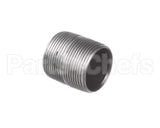 40836 Giles Nipple, 1-1/4 Npt X Close, Black Pipe