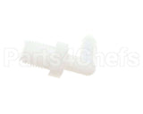 40877 Giles Fitting, 1/4 Barbed, 90-El, Nyl, 1/8 Npt