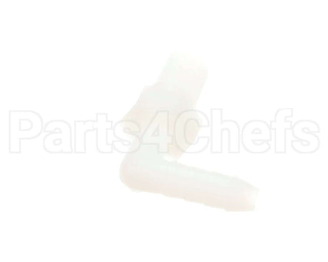 40880 Giles Fitting, 1/4 Barbed, 90-El, Nyl, 1/4 Npt