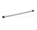 40907 Giles Corrugated Hose, 18-In, Ss, W/Nuts