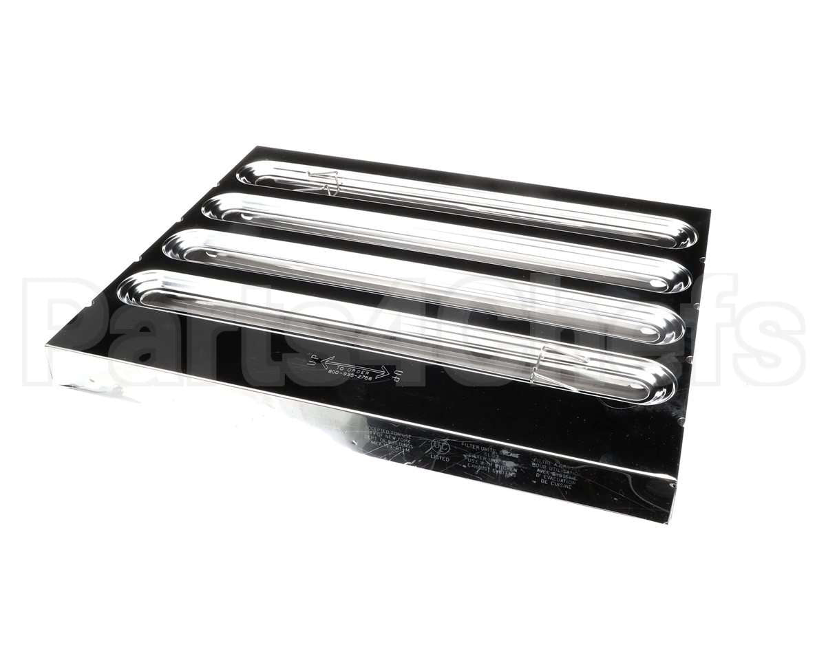40943 Giles Filter, Baffle, 20 X 16, S/S