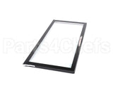 40B48-175D-02AA Beverage Air Door Assembly - Left Hand Blk Lvr49
