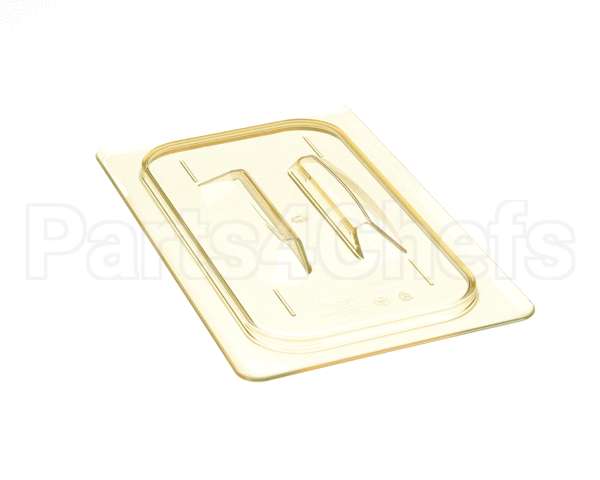 40HPCH-150 Cambro H-Pan 1/4 Size Amber High Heat Plastic F