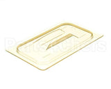 40HPCH-150 Cambro H-Pan 1/4 Size Amber High Heat Plastic F