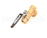 41062.00 Cma 1/2 Strainer Ball Valve Npt
