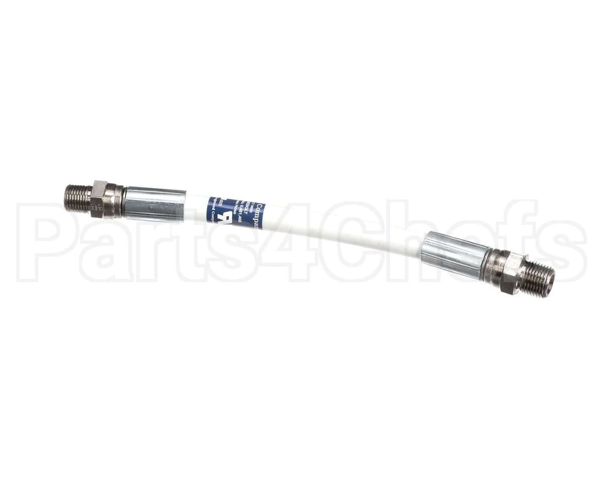 41073 Giles Hose, 1/2 Npt X 12.50, Sct W/Swvl Fittng