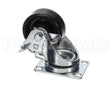 411-043D Beverage Air Caster-3" Plate, Swivel, W/Brake