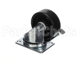 411-043D Beverage Air Caster-3" Plate, Swivel, W/Brake