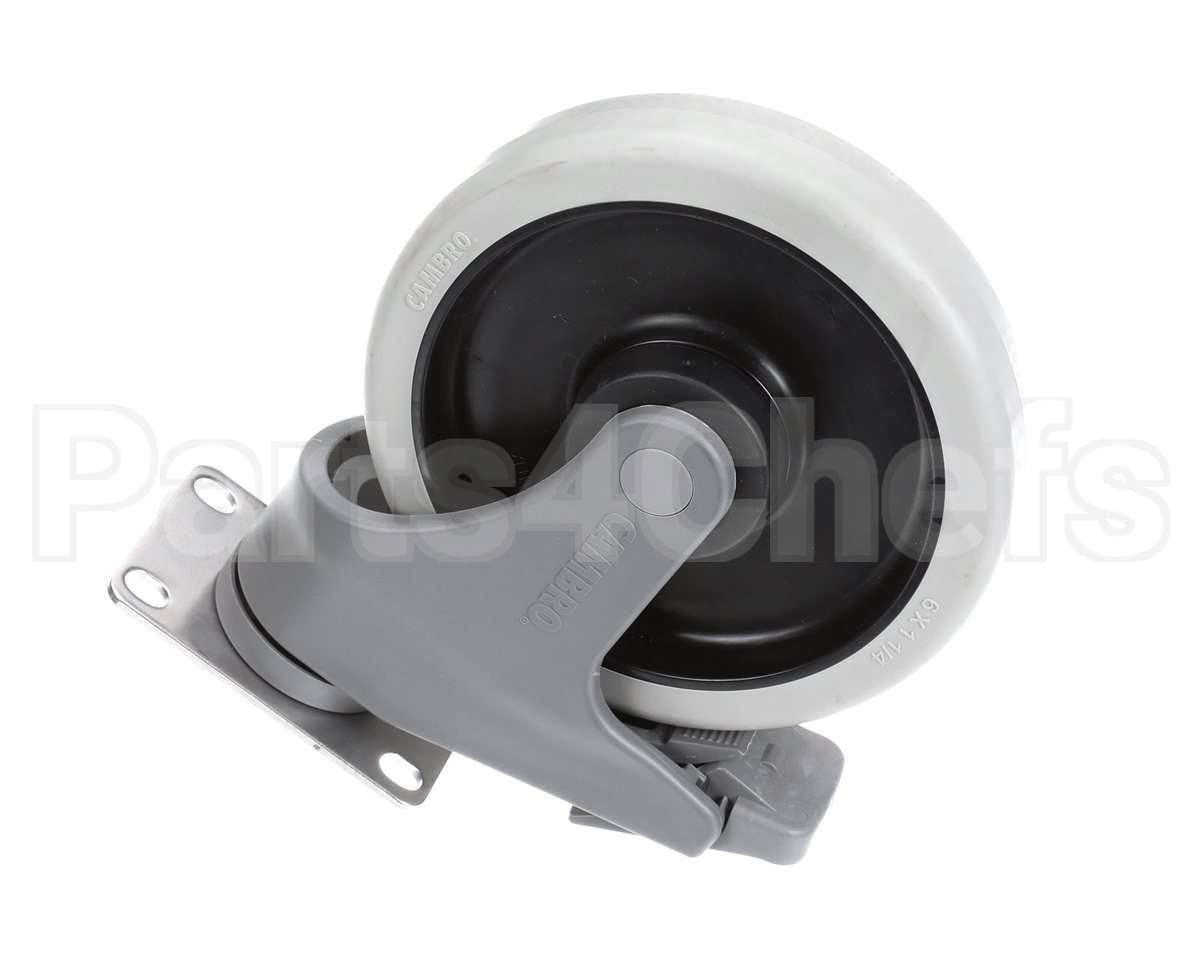 41114 Cambro Caster 6" Nylon Swvl/W Brake