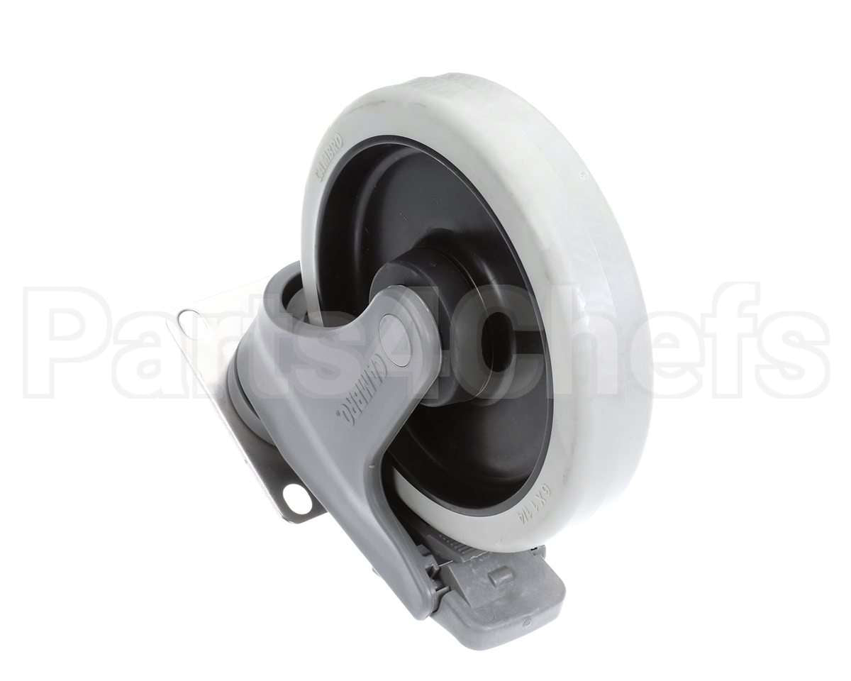 41114.0000 Cambro Caster 6" Nylon Swvlw Brake