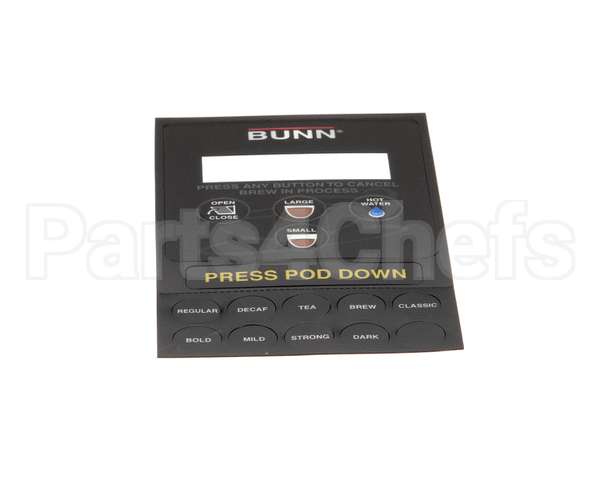 41145.0000 Bunn Decal Sheet,Switch/Flvr Labels