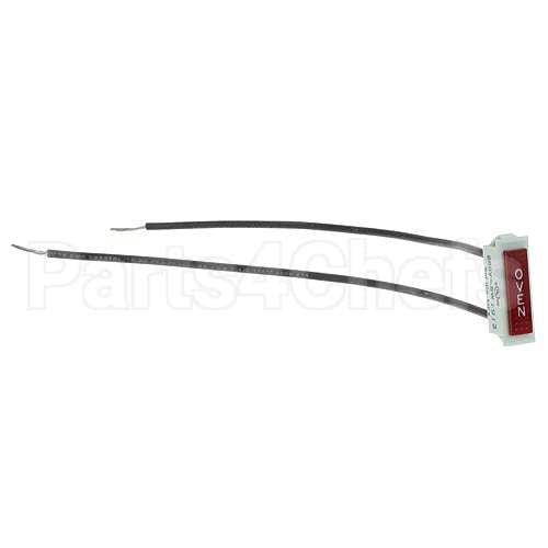 411496-000E5 Compatible Vulcan Signal Light 3/8" X 1-5/16" Red(Oven)