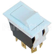 411496-B2 Compatible Vulcan Rocker Switch 7/8 X 1-1/2 Dpdt