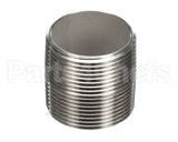 41213 Giles Nipple, 1-1/4, Close, S/S