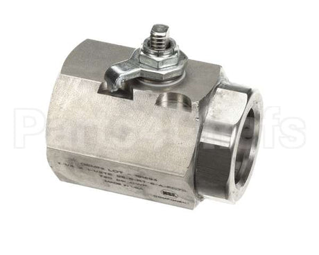 41227 Giles Valve, Ball,1-1/4, S/S, Drain, Eof-Bib