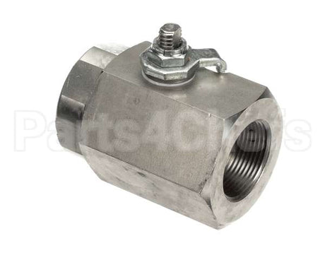 41227 Giles Valve, Ball,1-1/4, S/S, Drain, Eof-Bib