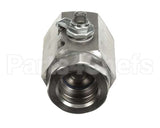 41227 Giles Valve, Ball,1-1/4, S/S, Drain, Eof-Bib