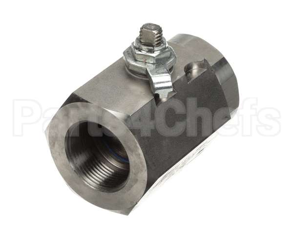 41227 Giles Valve, Ball,1-1/4, S/S, Drain, Eof-Bib
