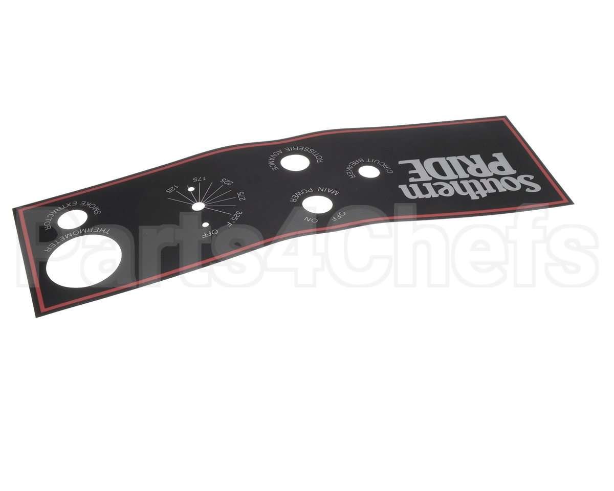 415020 Southern Pride Control Panel Overlay
