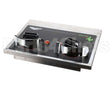 4161201-2 Vollrath Front Panel Assembly-Manual, 2-Hob