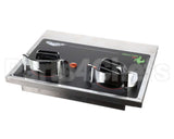 4161201-2 Vollrath Front Panel Assembly-Manual, 2-Hob