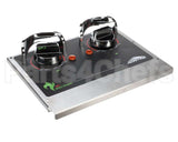 4161201-2 Vollrath Front Panel Assembly-Manual, 2-Hob