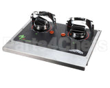 4161201-2 Vollrath Front Panel Assembly-Manual, 2-Hob