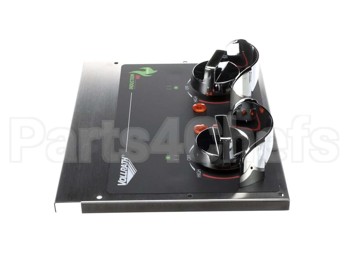 4161201-2 Vollrath Front Panel Assembly-Manual, 2-Hob
