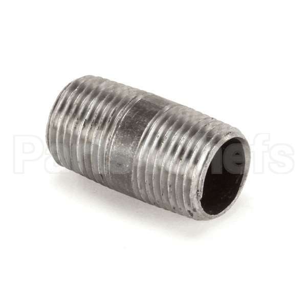 4184 Compatible Groen Nipple Blk 1/2" Npt X 1- 1/2 Long