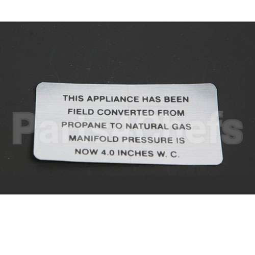 421727-4 Compatible Hobart Propane To Np Plate