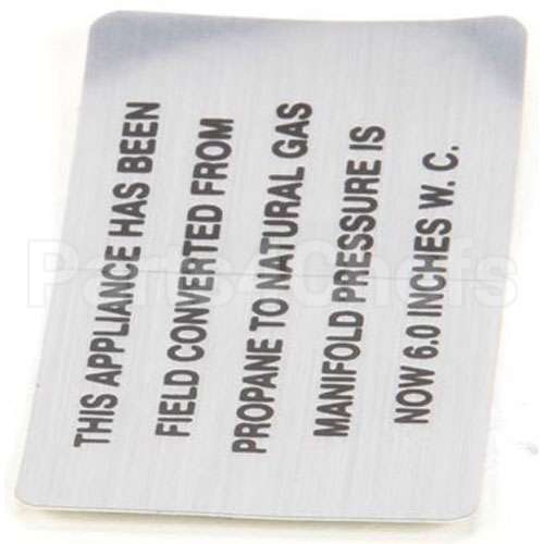 421727-6 Compatible Hobart Propane To Np Plate