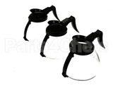42402.7055 Bunn Decanter,Gl-Blk No Logo 3/Cs W/Rfid