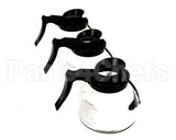 42402.7055 Bunn Decanter,Gl-Blk No Logo 3/Cs W/Rfid