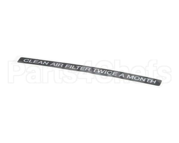 426177-01 Hoshizaki Label - Air Filter