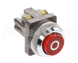 42MC-Y74 Biro Stp Btn, Red W/Ext Hd,Std Ring